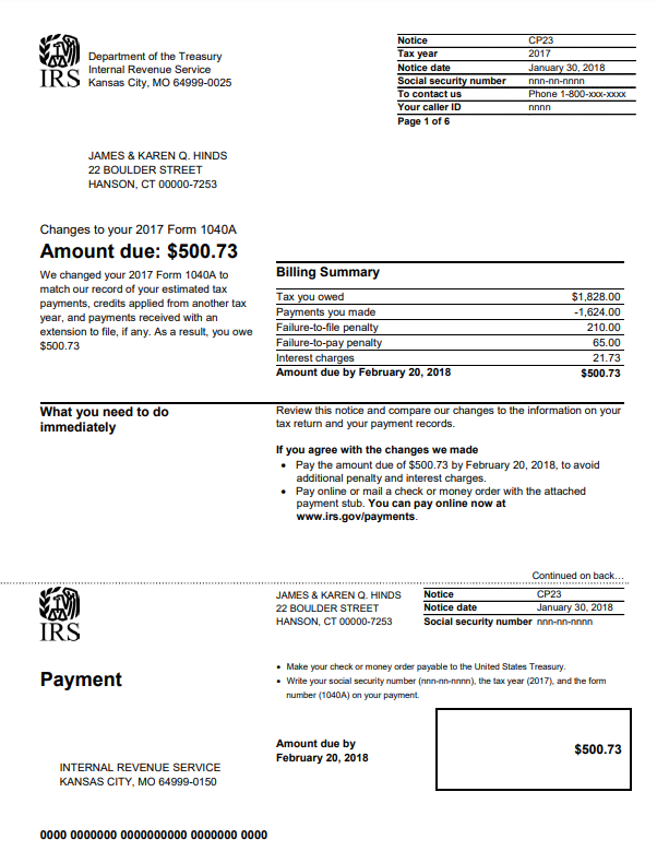 cp23 notice 2025